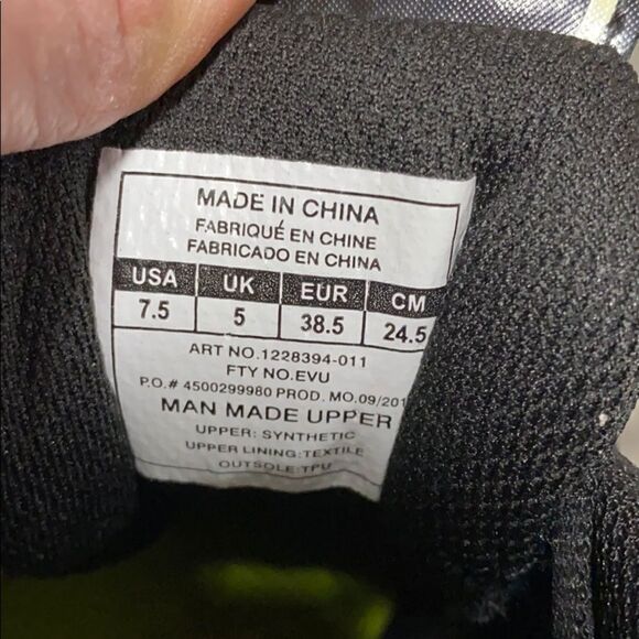 Under Armour Black Glyde IV ST CC Softball Cleat Shoe Size 7.5 NEW - Picture 7 of 11